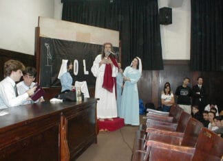 INRI CRISTO na Faculdade de Direito da USP