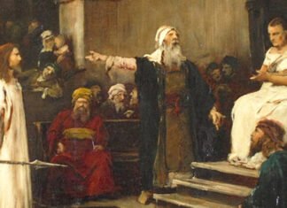 Documento em que se firmara a sentença de morte de Cristo