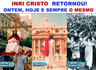 INRI CRISTO RETORNOU – nas ruas de Curitiba, Brasília, Belém/PA, Roma…